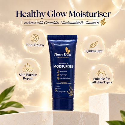 Healthy Glow Moisturiser: non-greasy, lightweight, for all skin types