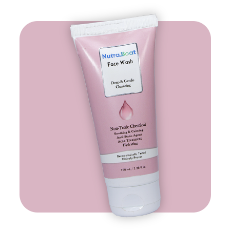 Nutraboat Acne Face Wash 100 ml tube