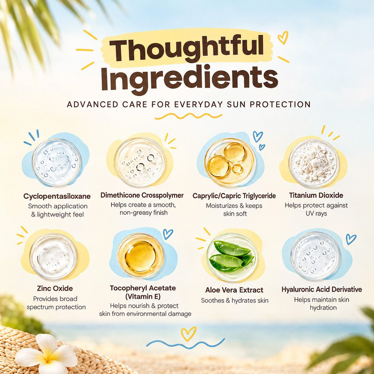 Nutraboat Sunscreen ingredients
